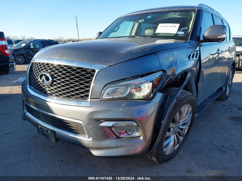 2017 Infiniti Qx80 VIN: JN8AZ2ND7H9830472 Lot: 41167438