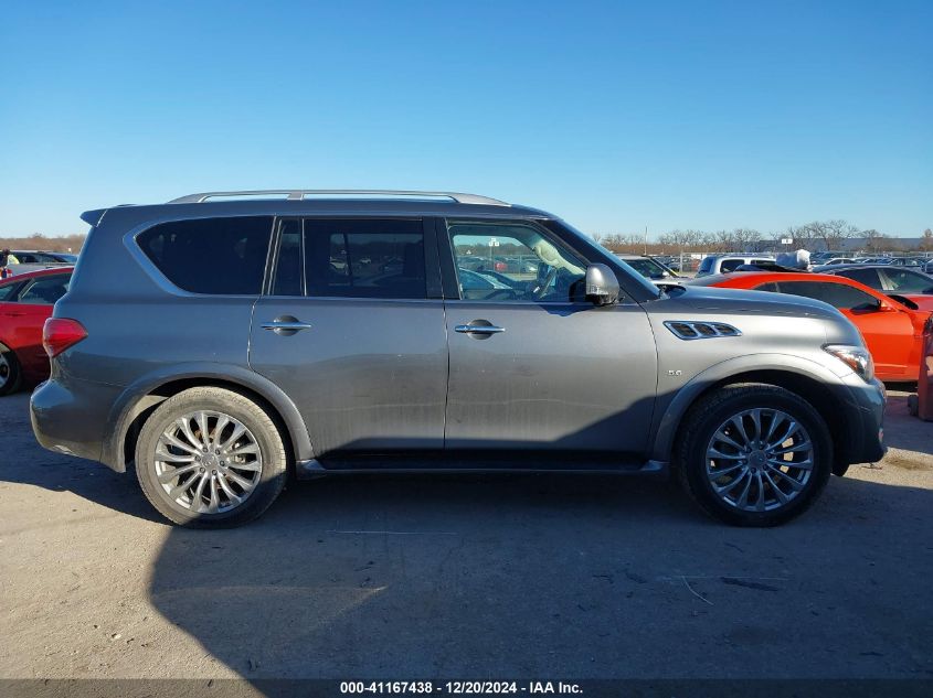 2017 Infiniti Qx80 VIN: JN8AZ2ND7H9830472 Lot: 41167438