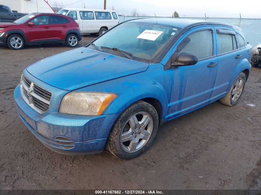 2008 Dodge Caliber Sxt VIN: 1B3HB48B18D784799 Lot: 41167682