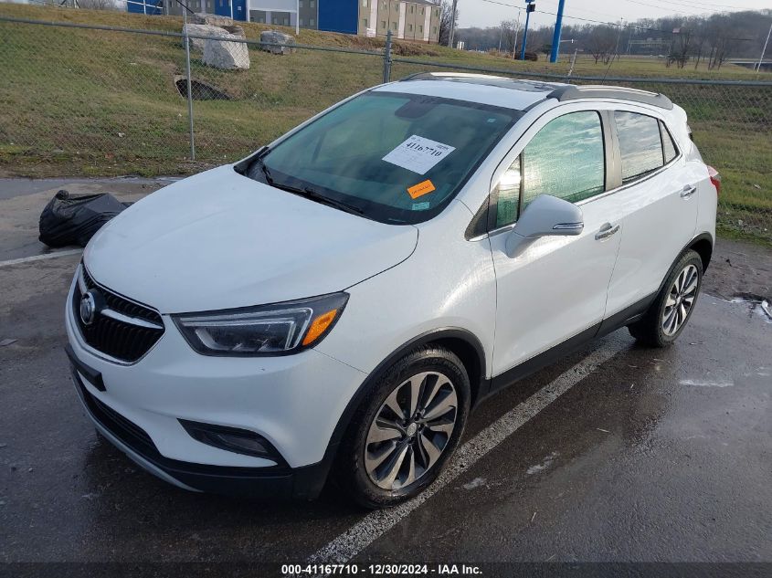 2019 Buick Encore Fwd Essence VIN: KL4CJCSM0KB774925 Lot: 41167710