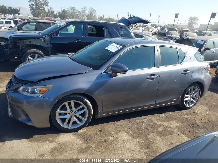 2015 Lexus Ct 200H VIN: JTHKD5BH0F2212874 Lot: 41167845