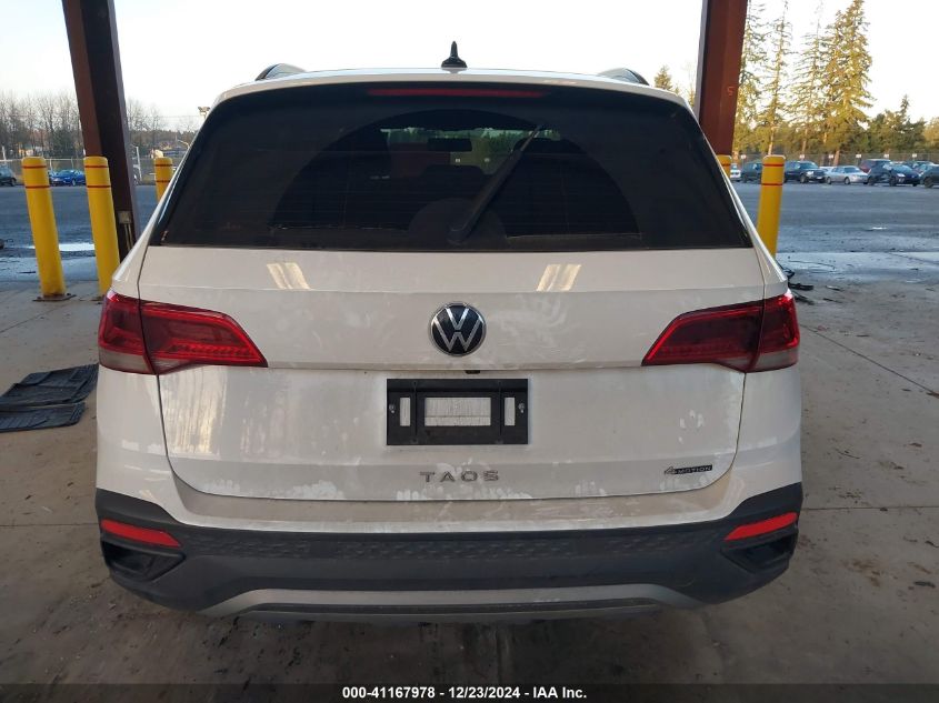 2022 Volkswagen Taos 1.5T S VIN: 3VVAX7B2XNM080307 Lot: 41167978