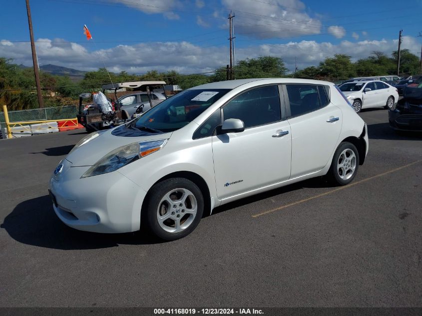 2013 Nissan Leaf Sv VIN: 1N4AZ0CP4DC402567 Lot: 41168019