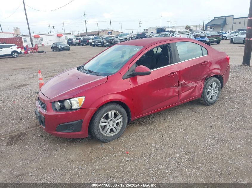 2014 Chevrolet Sonic Lt Auto VIN: 1G1JC5SH3E4204215 Lot: 41168030