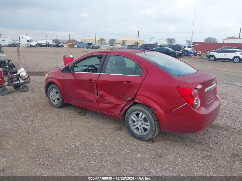 2014 Chevrolet Sonic Lt Auto VIN: 1G1JC5SH3E4204215 Lot: 41168030