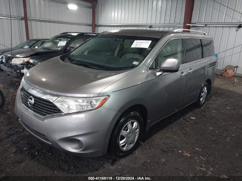 2012 Nissan Quest S VIN: JN8AE2KP6C9031608 Lot: 41168119