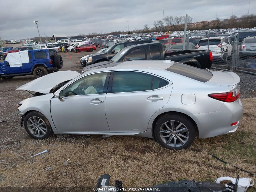 2016 Lexus Es 300H VIN: JTHBW1GGXG2109451 Lot: 41168128