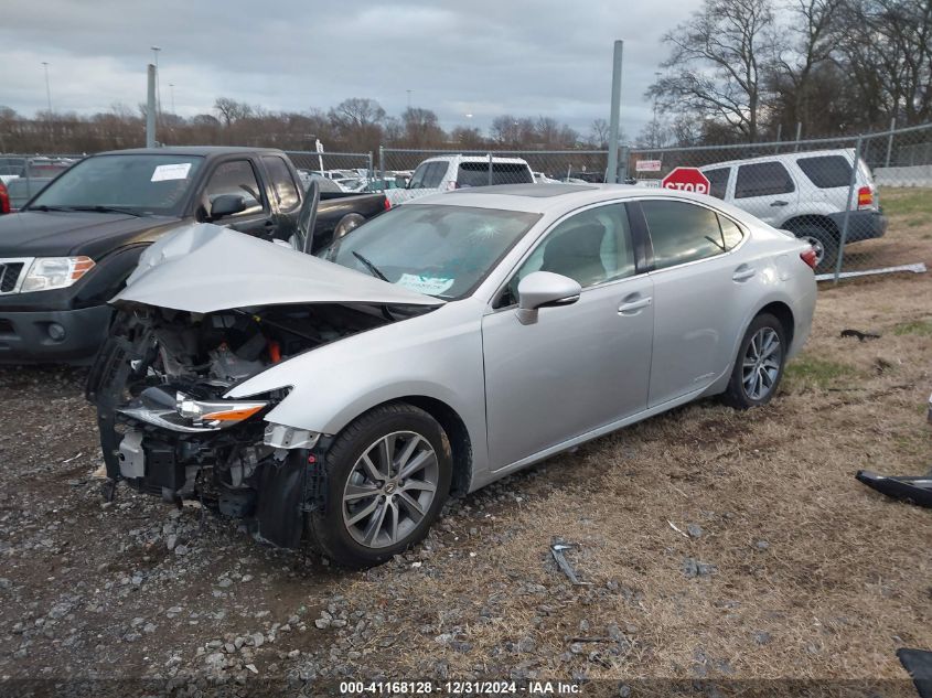 2016 Lexus Es 300H VIN: JTHBW1GGXG2109451 Lot: 41168128