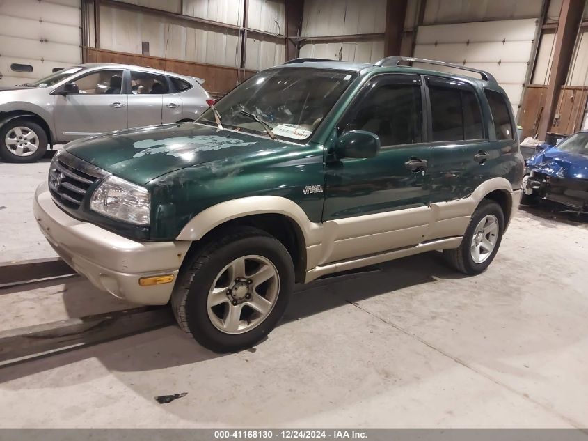 2003 Suzuki Grand Vitara Jlx/Limited VIN: JS3TD62V634105931 Lot: 41168130