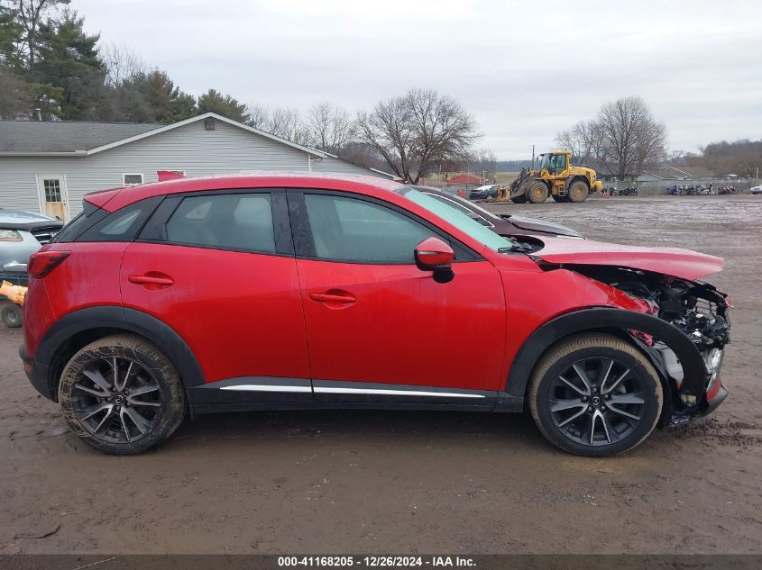 2018 Mazda Cx-3 Grand Touring VIN: JM1DKFD78J0308007 Lot: 41168205