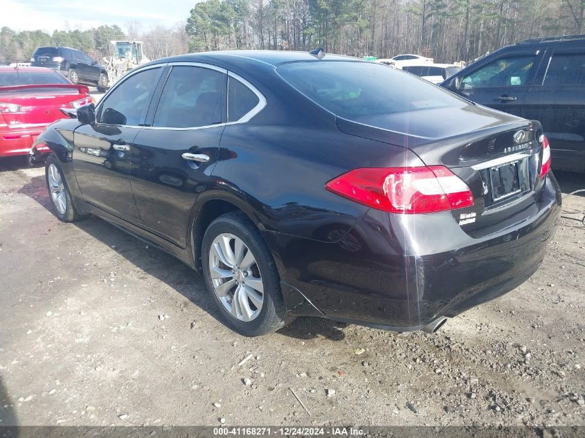 2011 Infiniti M37X VIN: JN1BY1AR9BM372844 Lot: 41168271