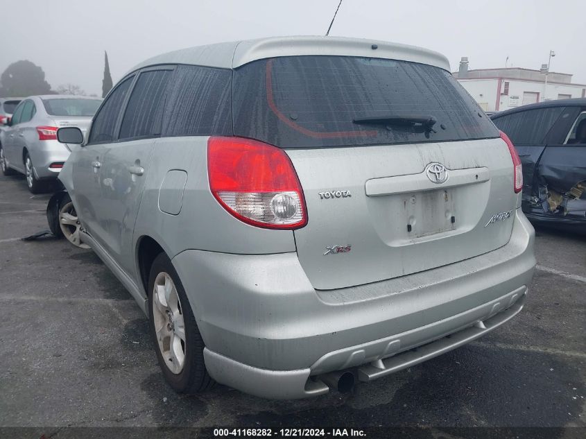 2003 Toyota Matrix Xrs VIN: 2T1KY32E33C081372 Lot: 41168282