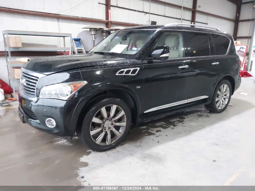 2014 Infiniti Qx80 VIN: JN8AZ2NF9E9555118 Lot: 41168367