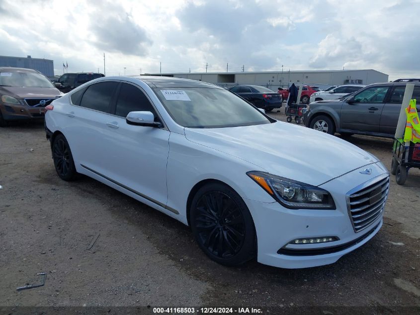 2015 Hyundai Genesis 5.0 VIN: KMHGN4JFXFU030128 Lot: 41168503