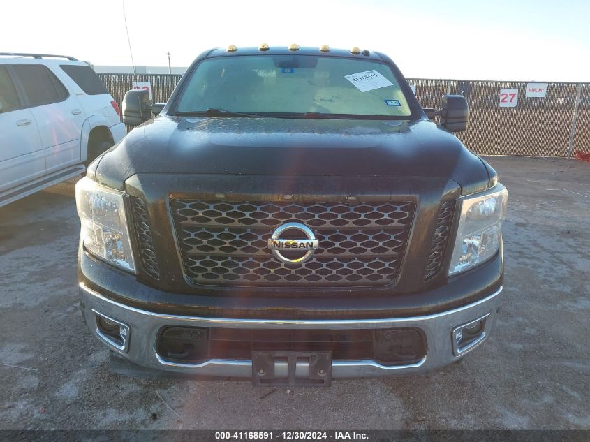 2017 Nissan Titan Sv VIN: 1N6AA1E66HN537892 Lot: 41168591