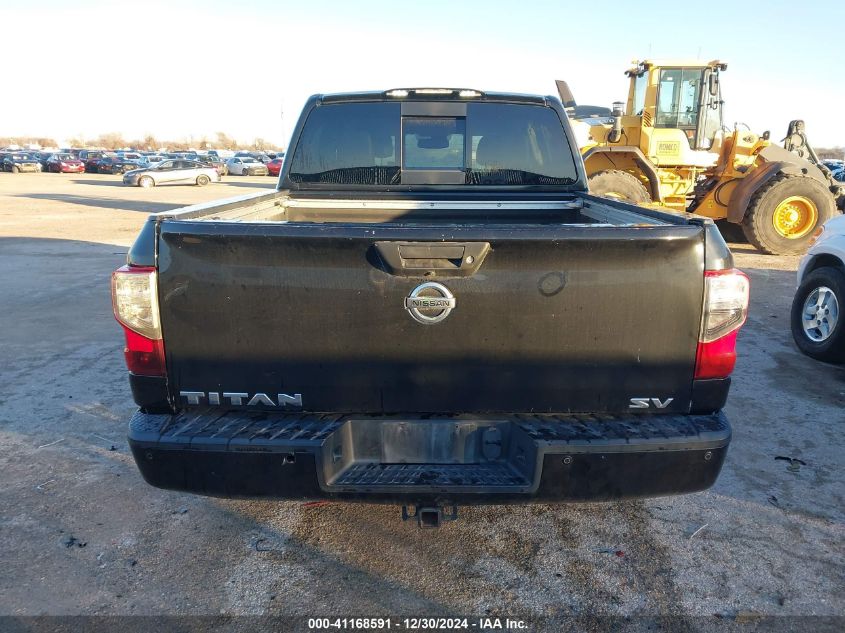 2017 Nissan Titan Sv VIN: 1N6AA1E66HN537892 Lot: 41168591