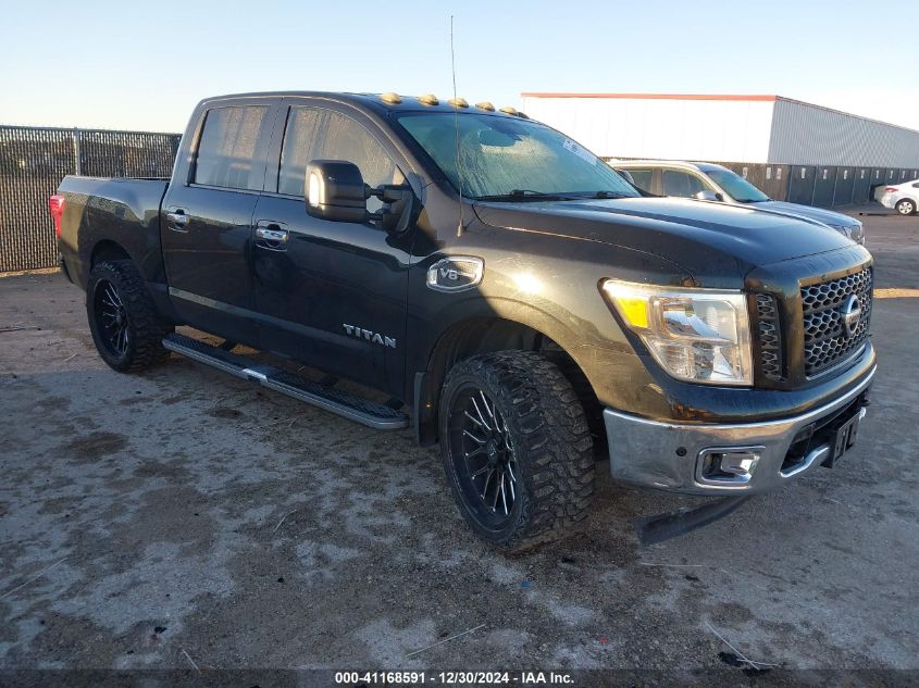 2017 Nissan Titan Sv VIN: 1N6AA1E66HN537892 Lot: 41168591