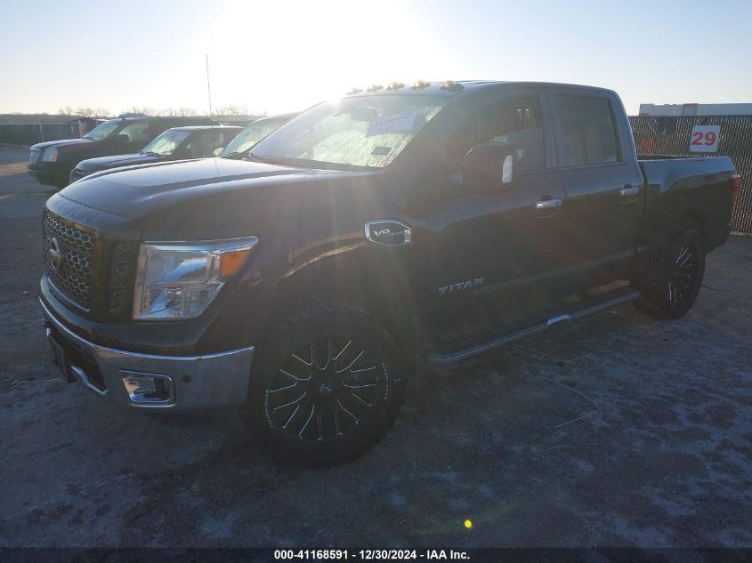 2017 Nissan Titan Sv VIN: 1N6AA1E66HN537892 Lot: 41168591