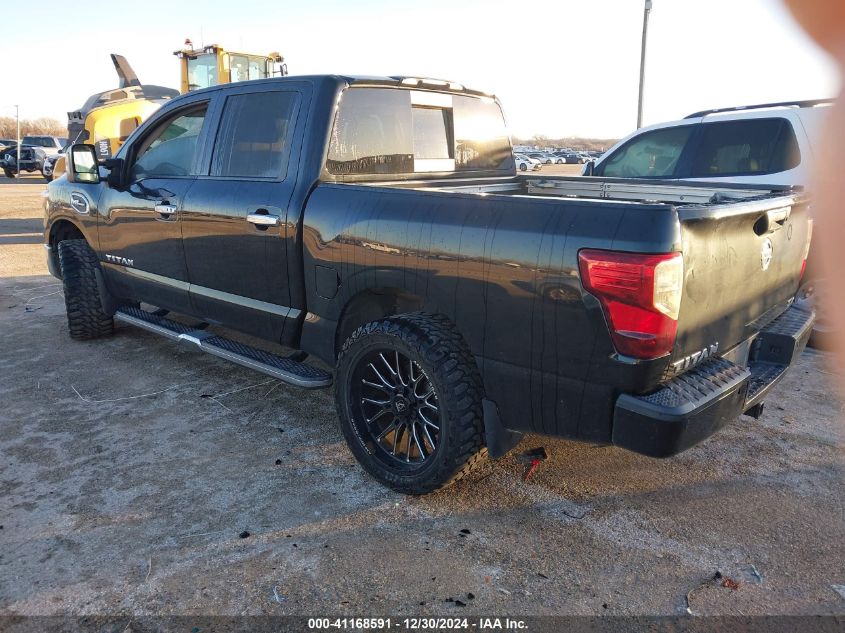 2017 Nissan Titan Sv VIN: 1N6AA1E66HN537892 Lot: 41168591