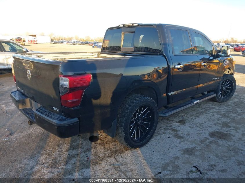 2017 Nissan Titan Sv VIN: 1N6AA1E66HN537892 Lot: 41168591