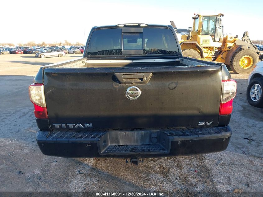 2017 Nissan Titan Sv VIN: 1N6AA1E66HN537892 Lot: 41168591