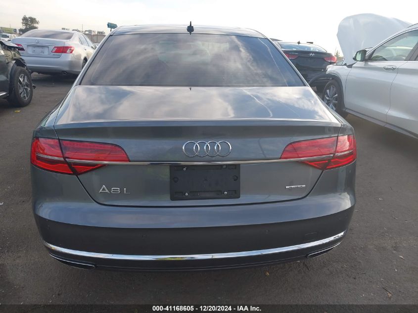 2016 Audi A8 L 3.0T VIN: WAU34AFD1GN020818 Lot: 41168605