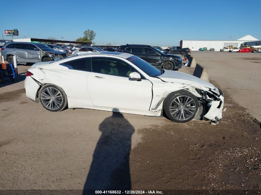 2018 Infiniti Q60 3.0T Luxe VIN: JN1EV7EK8JM340892 Lot: 41168632