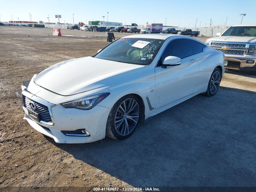 2018 Infiniti Q60 3.0T Luxe VIN: JN1EV7EK8JM340892 Lot: 41168632