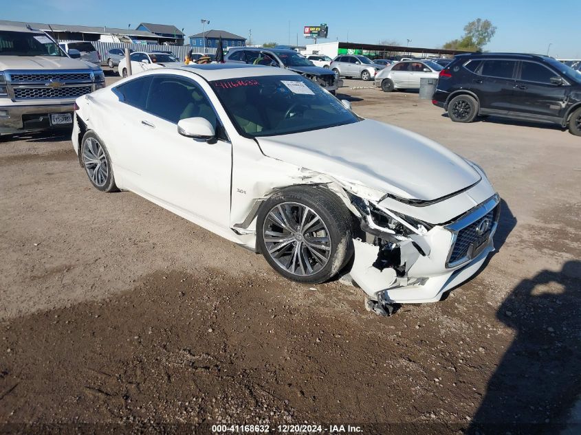 2018 Infiniti Q60 3.0T Luxe VIN: JN1EV7EK8JM340892 Lot: 41168632