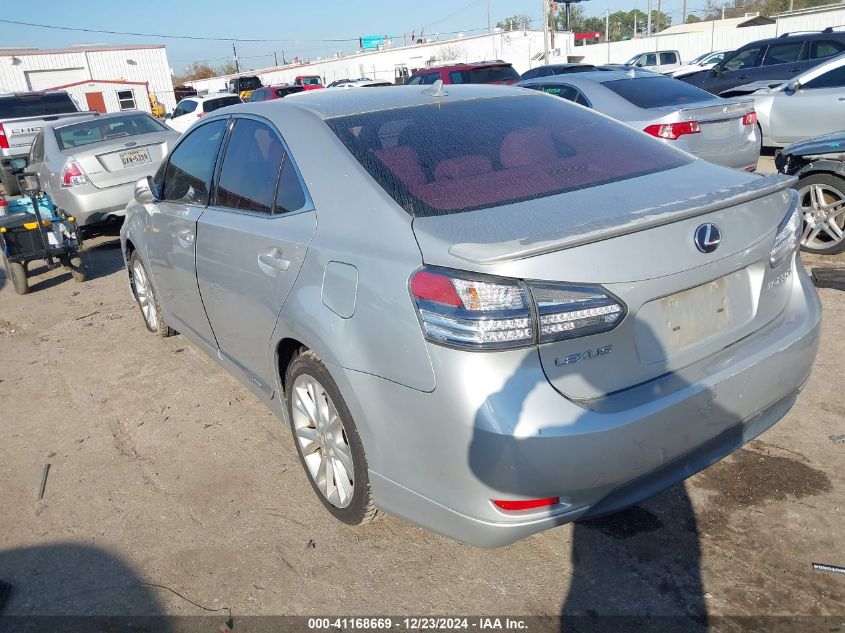 2010 Lexus Hs Premium VIN: JTHBB1BA0A2021420 Lot: 41168669