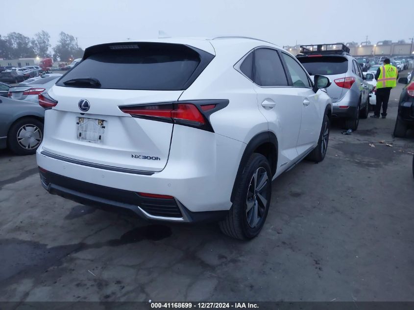 2020 Lexus Nx 300H VIN: JTJGJRDZ5L5004302 Lot: 41168699