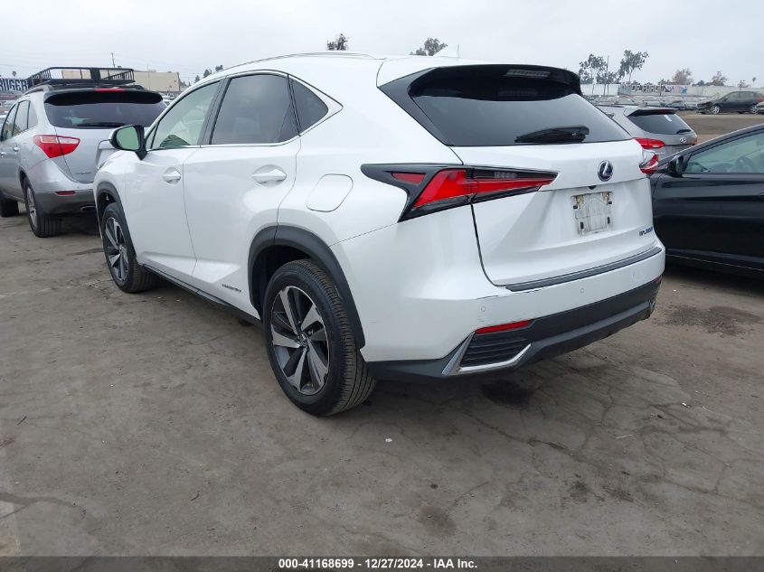 2020 Lexus Nx 300H VIN: JTJGJRDZ5L5004302 Lot: 41168699