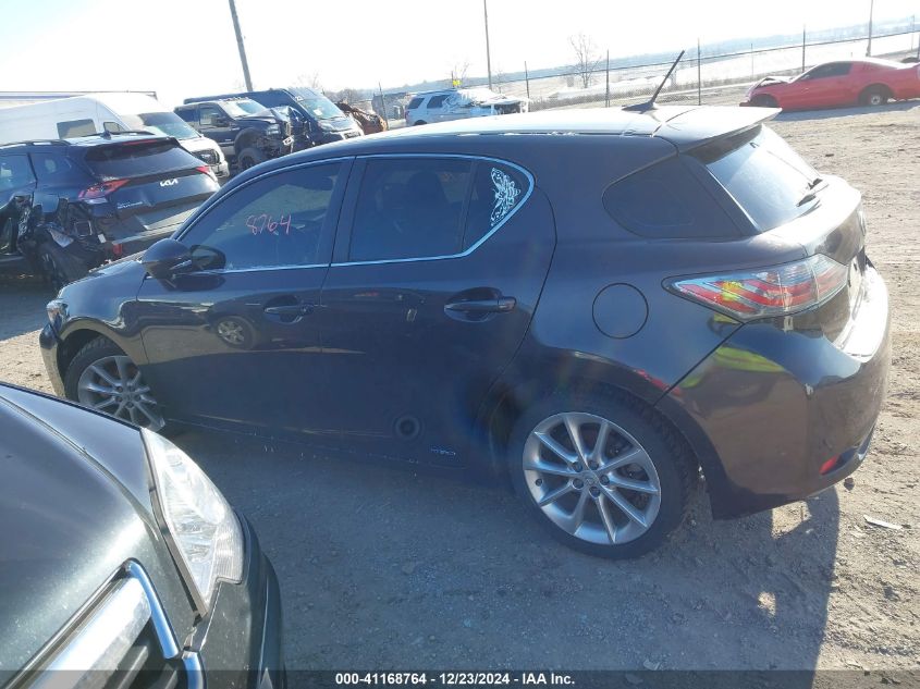 2012 Lexus Ct 200H Premium VIN: JTHKD5BH0C2057741 Lot: 41168764