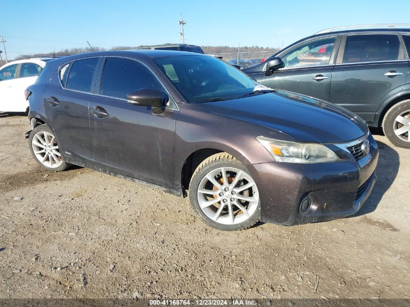 2012 Lexus Ct 200H Premium VIN: JTHKD5BH0C2057741 Lot: 41168764