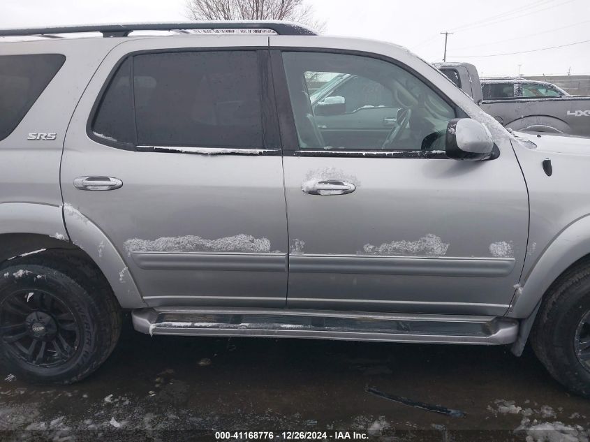 2003 Toyota Sequoia Sr5 V8 VIN: 5TDBT44A63S169838 Lot: 41168776