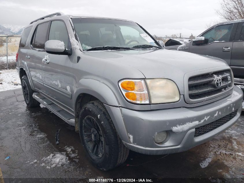 2003 Toyota Sequoia Sr5 V8 VIN: 5TDBT44A63S169838 Lot: 41168776