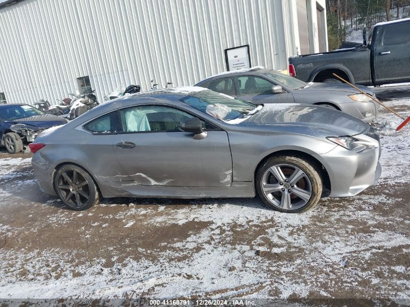 2015 Lexus Rc VIN: JTHSE5BCXF5002167 Lot: 41168791