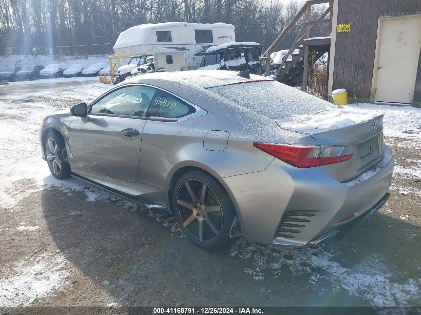 2015 Lexus Rc VIN: JTHSE5BCXF5002167 Lot: 41168791