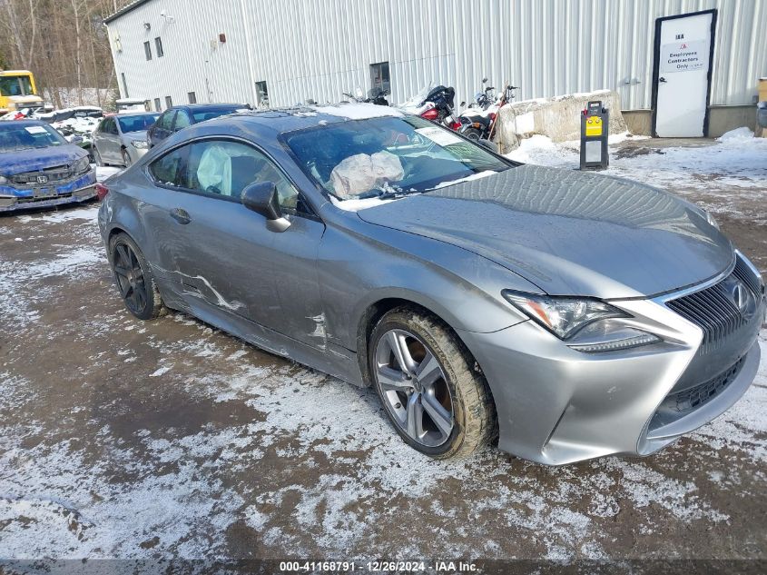 2015 Lexus Rc VIN: JTHSE5BCXF5002167 Lot: 41168791