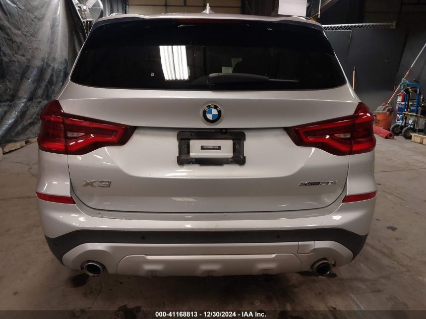 2020 BMW X3 xDrive30I VIN: 5UXTY5C0XLLT35587 Lot: 41168813