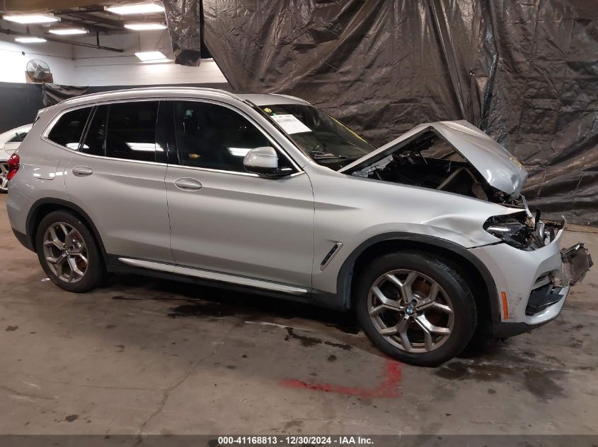 2020 BMW X3 xDrive30I VIN: 5UXTY5C0XLLT35587 Lot: 41168813