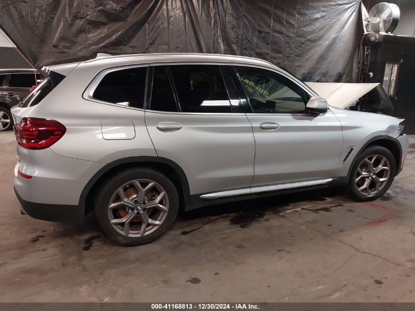 2020 BMW X3 xDrive30I VIN: 5UXTY5C0XLLT35587 Lot: 41168813