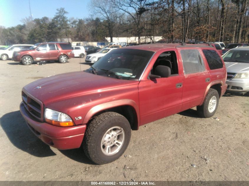 1999 Dodge Durango VIN: 1B4HR28Y6XF707848 Lot: 41168862