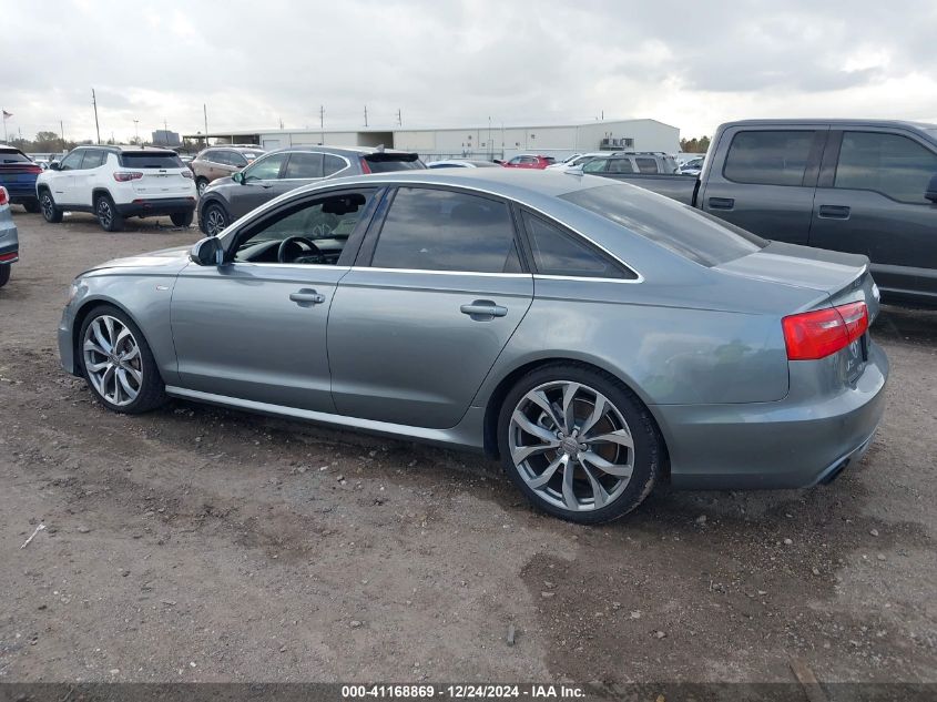 2013 Audi A6 3.0T Premium VIN: WAUHGAFC3DN131239 Lot: 41168869