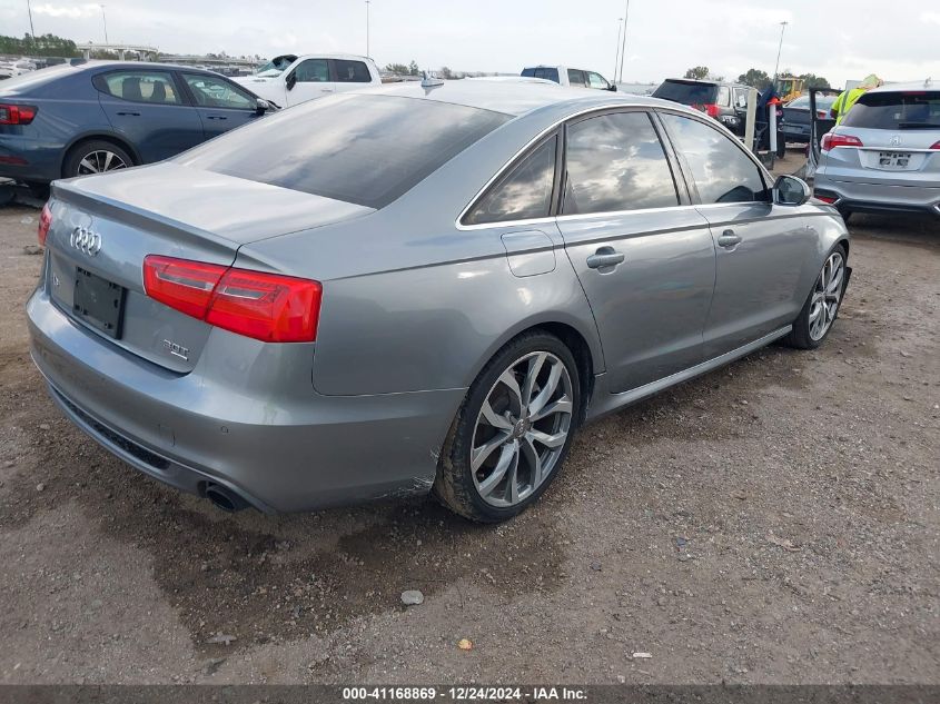 2013 Audi A6 3.0T Premium VIN: WAUHGAFC3DN131239 Lot: 41168869