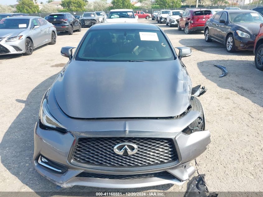 2018 Infiniti Q60 3.0T Luxe VIN: JN1EV7EK0JM341647 Lot: 41168881