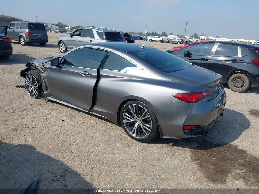 2018 Infiniti Q60 3.0T Luxe VIN: JN1EV7EK0JM341647 Lot: 41168881