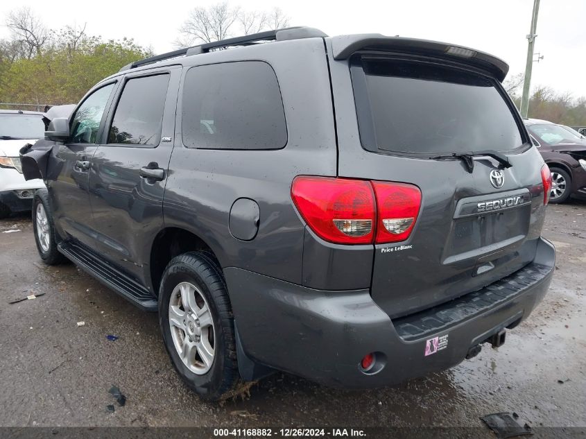 2013 Toyota Sequoia Sr5 5.7L V8 VIN: 5TDZY5G1XDS044618 Lot: 41168882