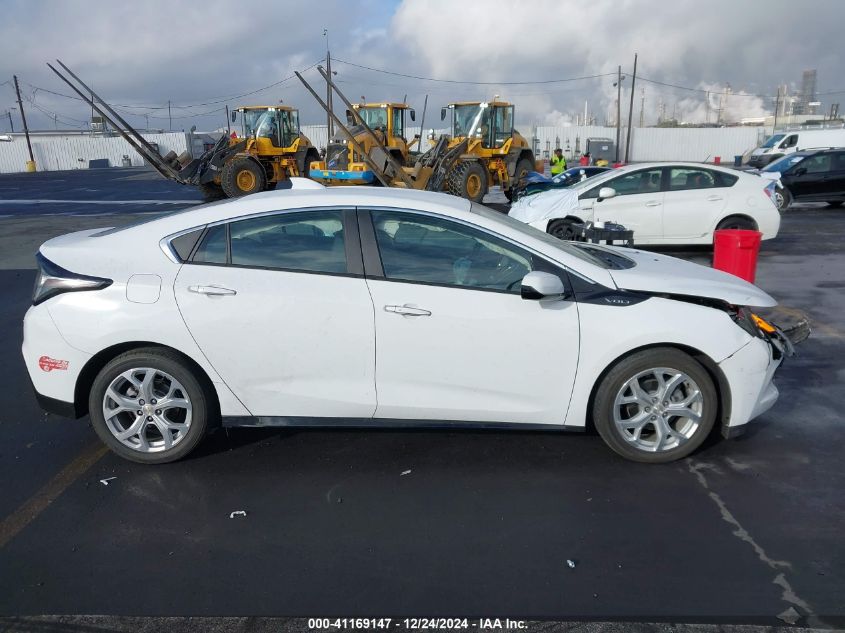 2018 Chevrolet Volt Premier VIN: 1G1RD6S52JU135135 Lot: 41169147