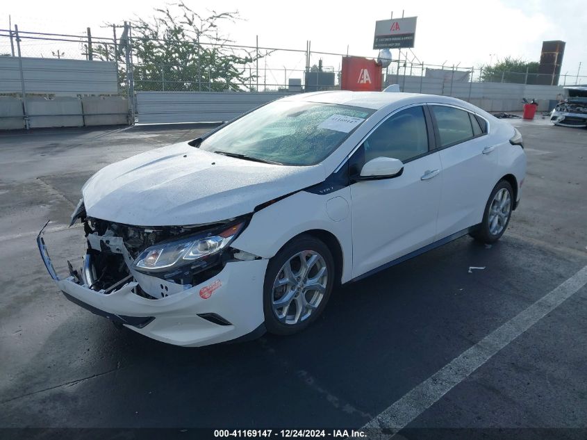 2018 Chevrolet Volt Premier VIN: 1G1RD6S52JU135135 Lot: 41169147